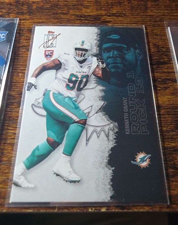 2025 Topps Football Rookie Picks Kenneth Grant — front