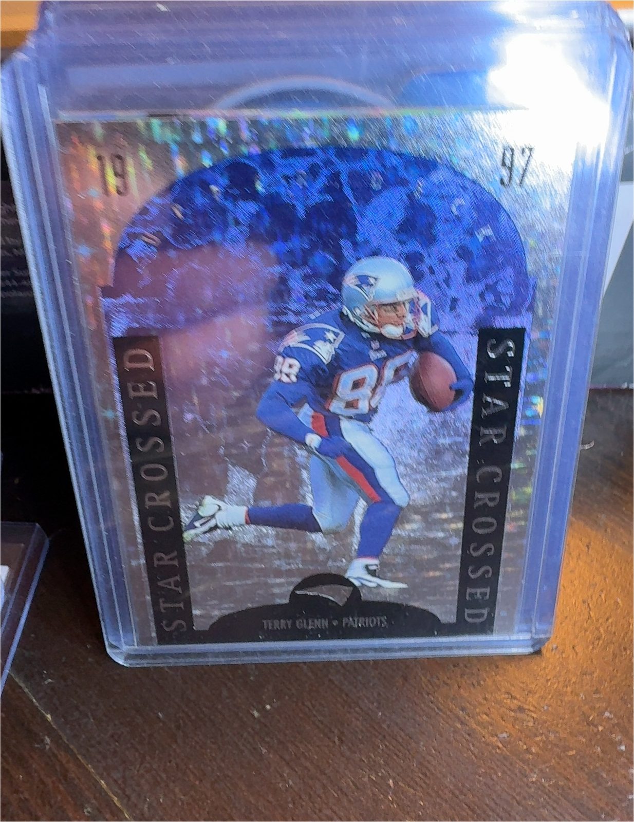 1997 Pinnacle Star Crossed Terry Glenn — front