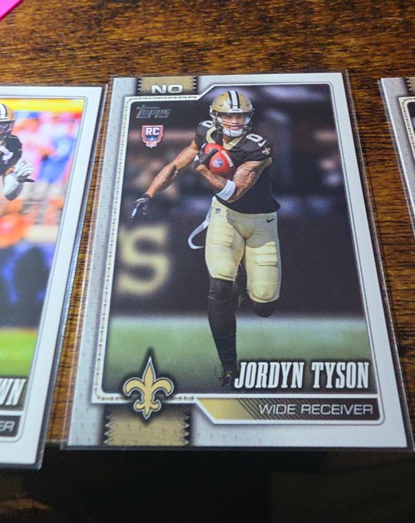 2025 Topps Football Jordyn Tyson — front
