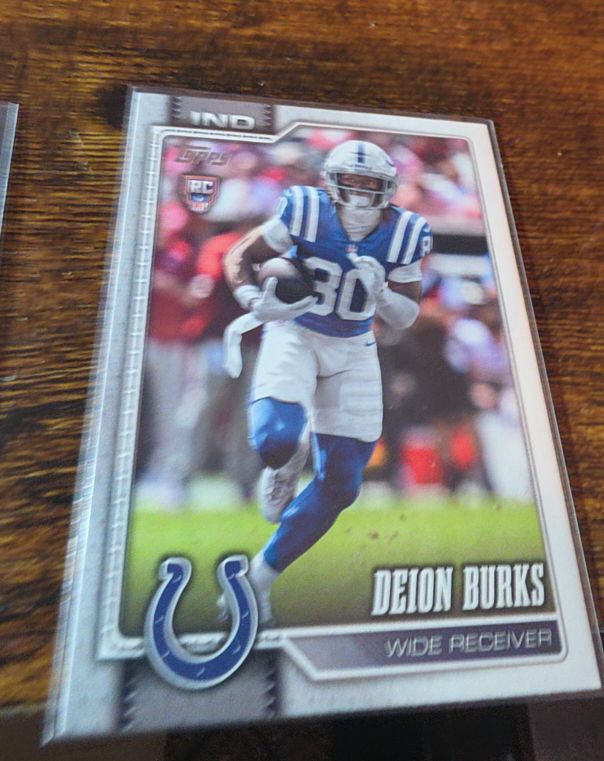 2014 Topps Strata Deon Burks — front