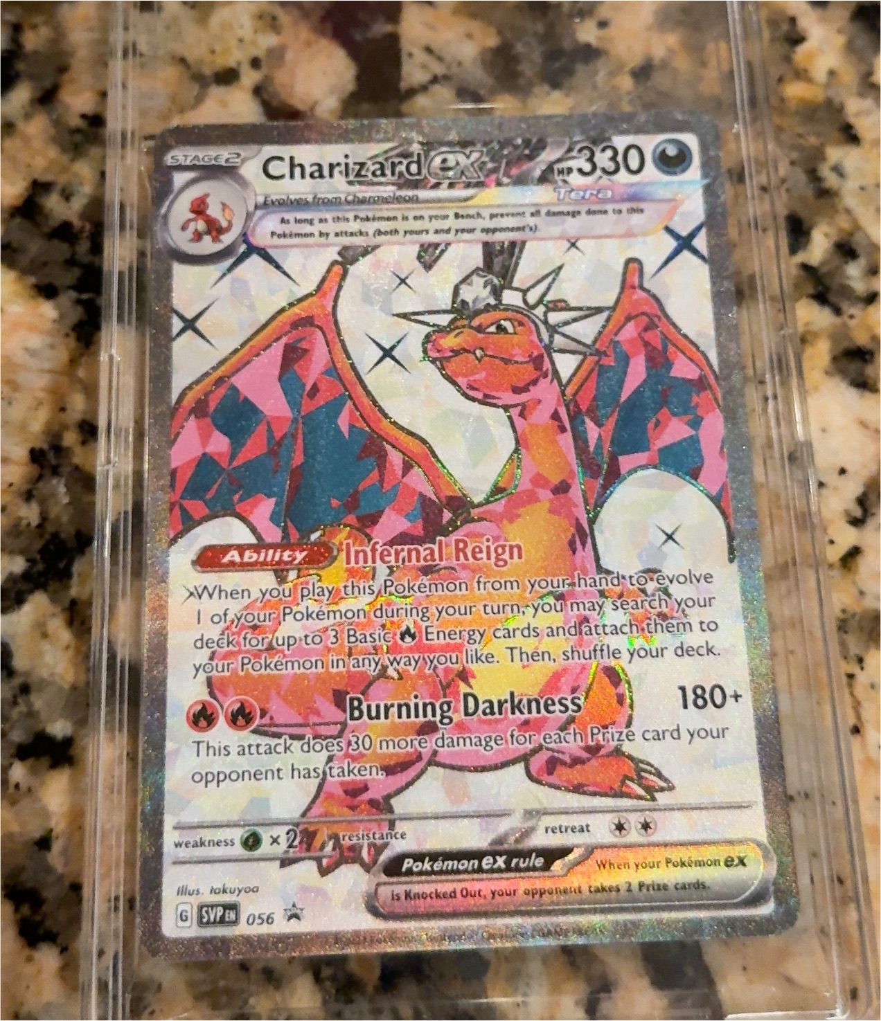 2024 Pokémon Scarlet & Violet Promo #056 Charizard ex — front