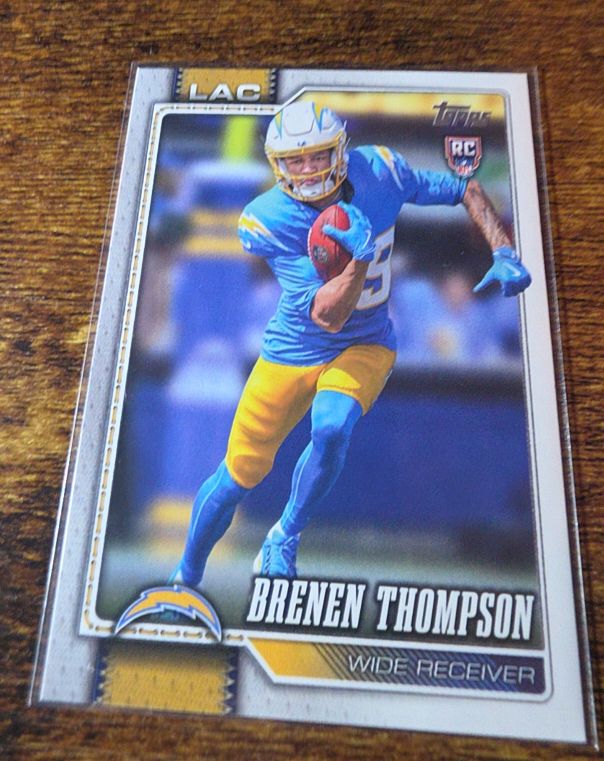 2025 Topps Football Brenen Thompson — front