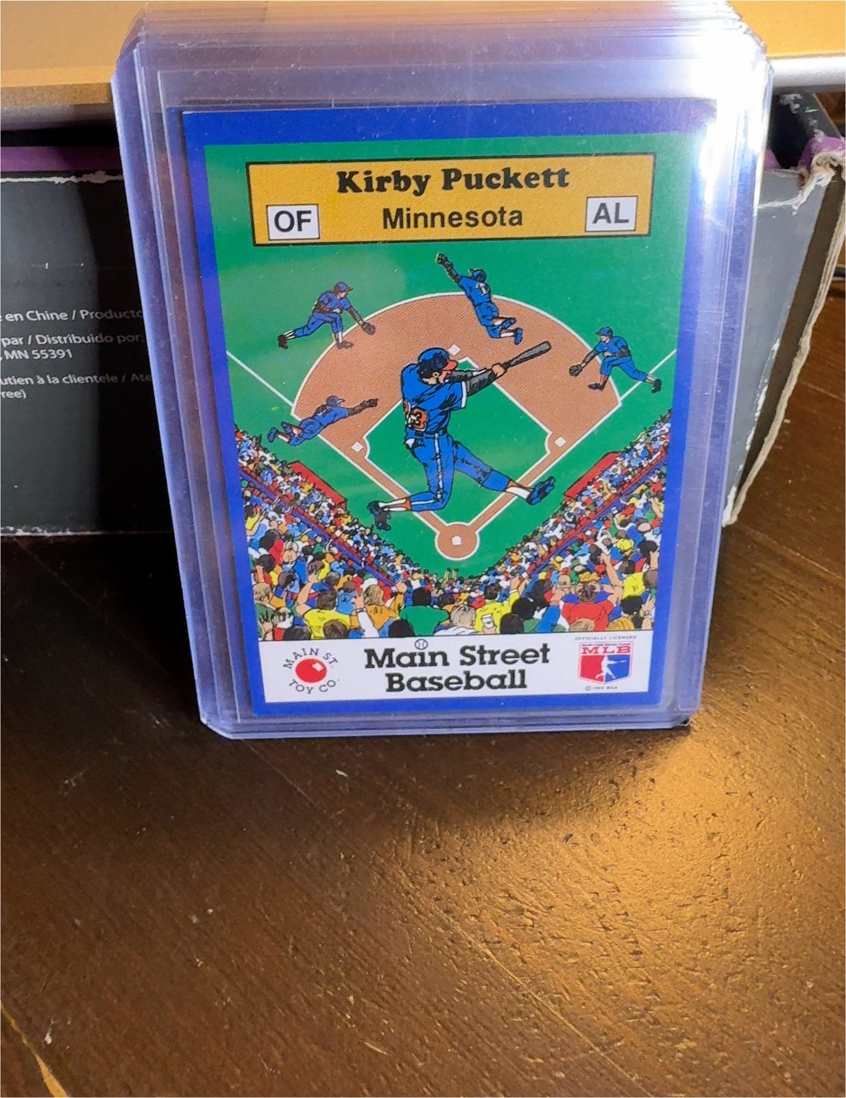1988 Main Street Baseball Kirby Puckett — front