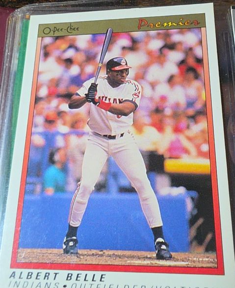1991 O-Pee-Chee Premier #66 Albert Belle — front