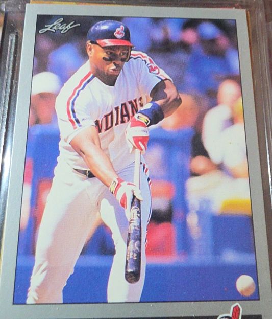 1992 Leaf #372 Manny Ramirez — front