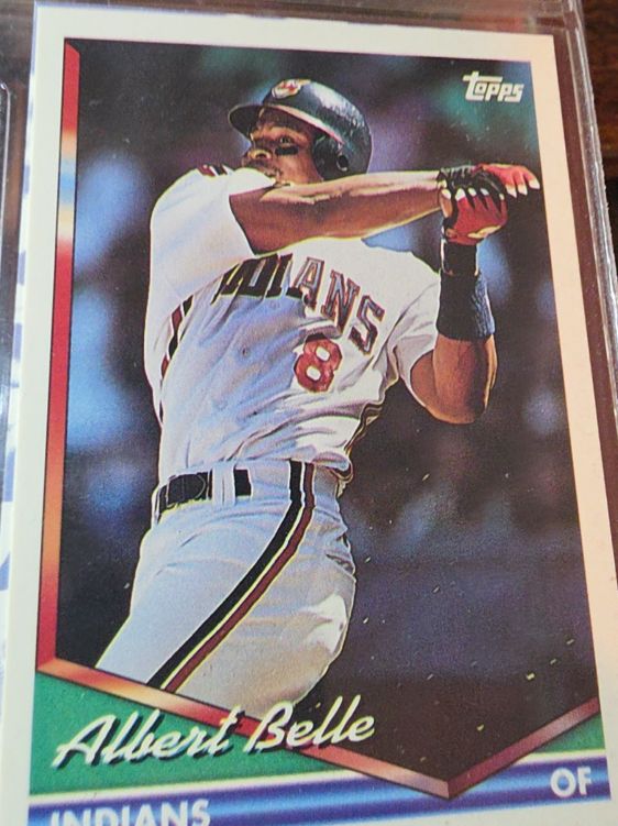 1991 Topps #469 Albert Belle — front