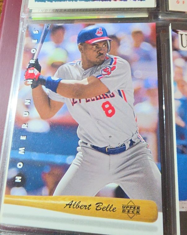 1995 Upper Deck Home Run Heroes #HR3 Albert Belle — front