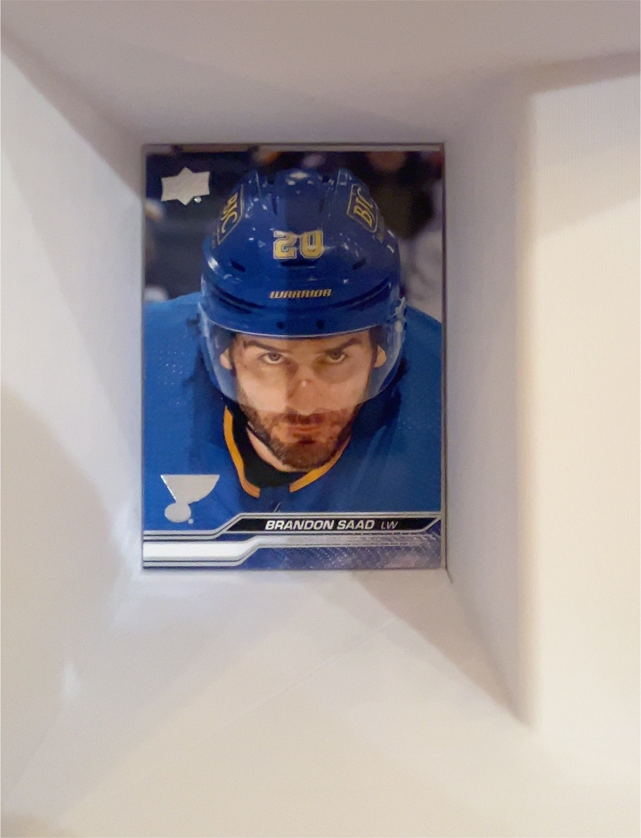 2021 Upper Deck MVP #185 Brandon Saad — front