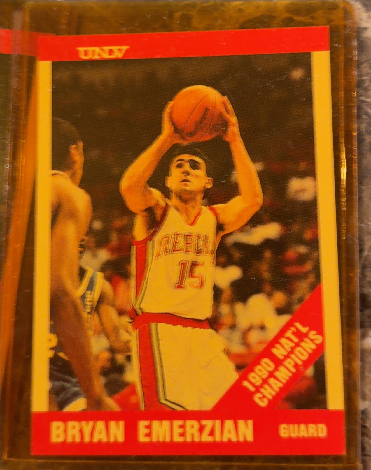 1991 UNLV Bryan Emerzian — front