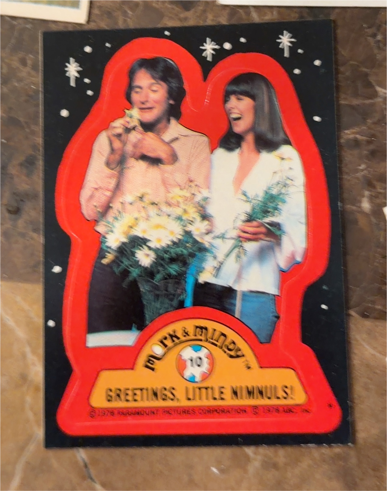 1976 Donny & Marie #10 Greetings, Little Minnies — front
