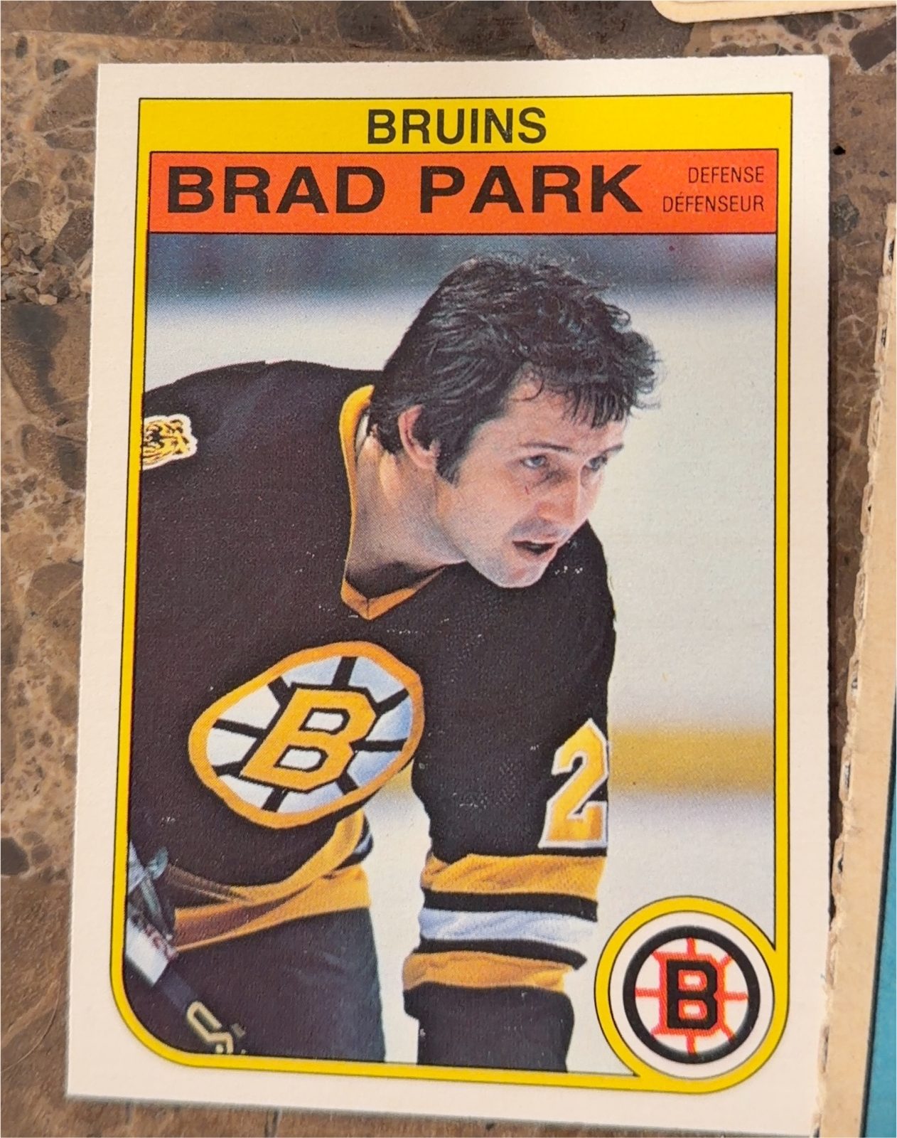 1979-80 O-Pee-Chee Brad Park — front