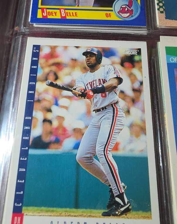 1993 Score Albert Belle — front
