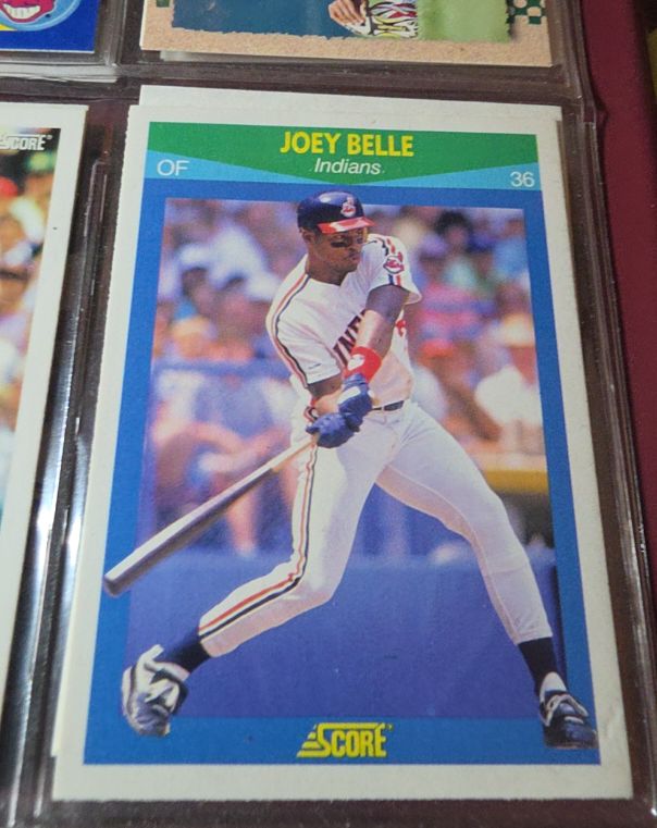 1991 Score #36 Joey Belle — front