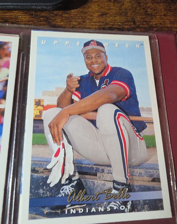 1994 Upper Deck #185 Albert Belle — front