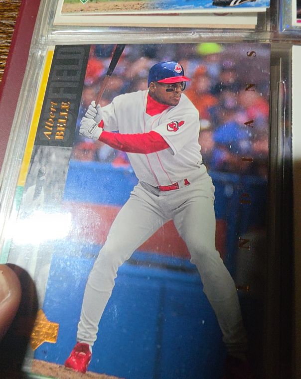 1996 Topps Stadium Club Albert Belle — front