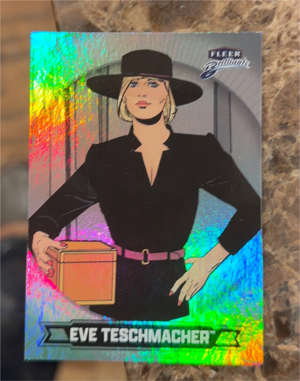 1996 Fleer Ultra Superman: The Animated Series Eve Teschmacher — front