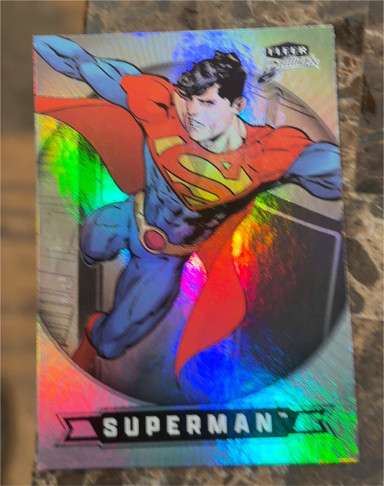 1995 Fleer Ultra Superman #1 Superman — front