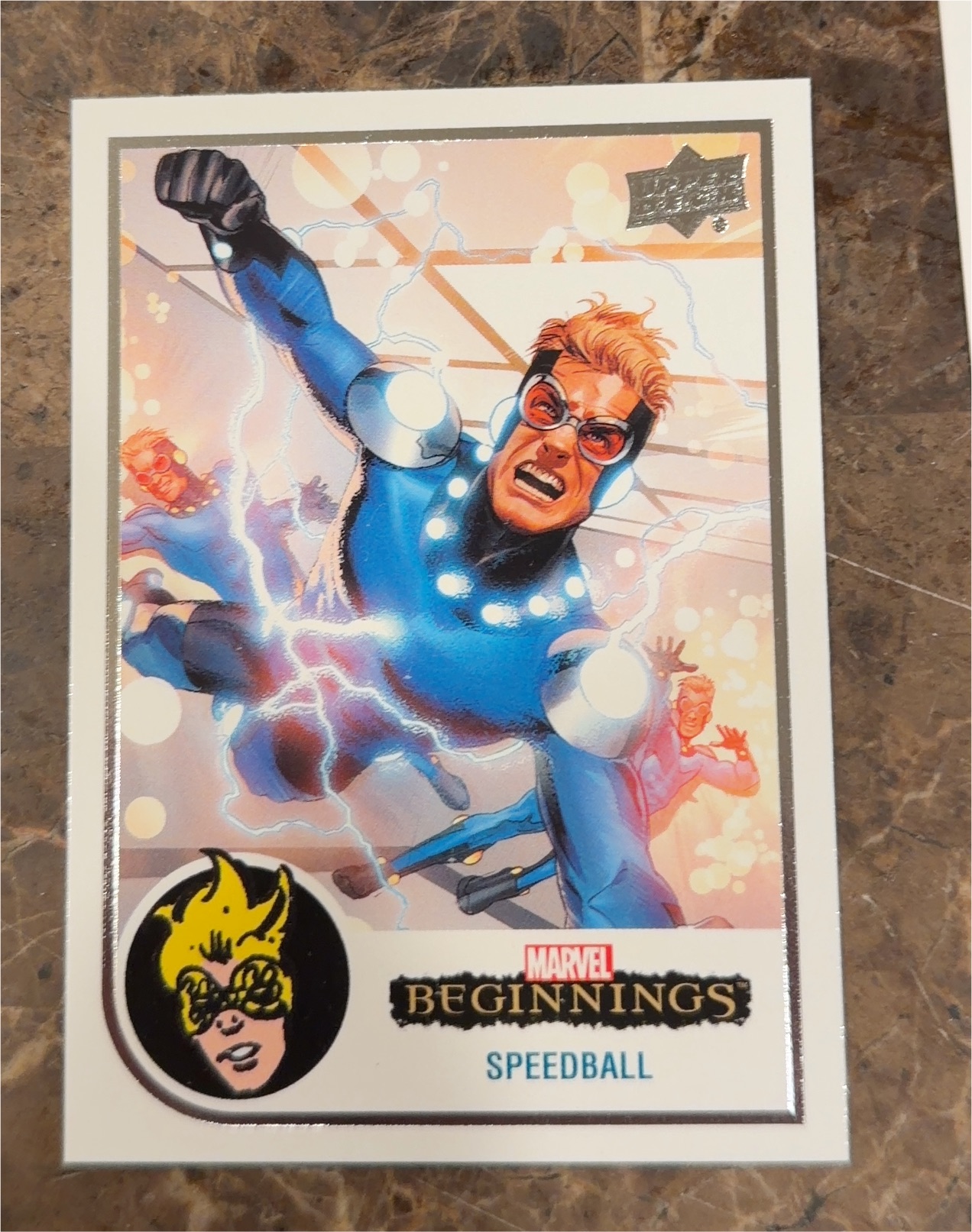 2011 Upper Deck Marvel Beginnings Speedball — front