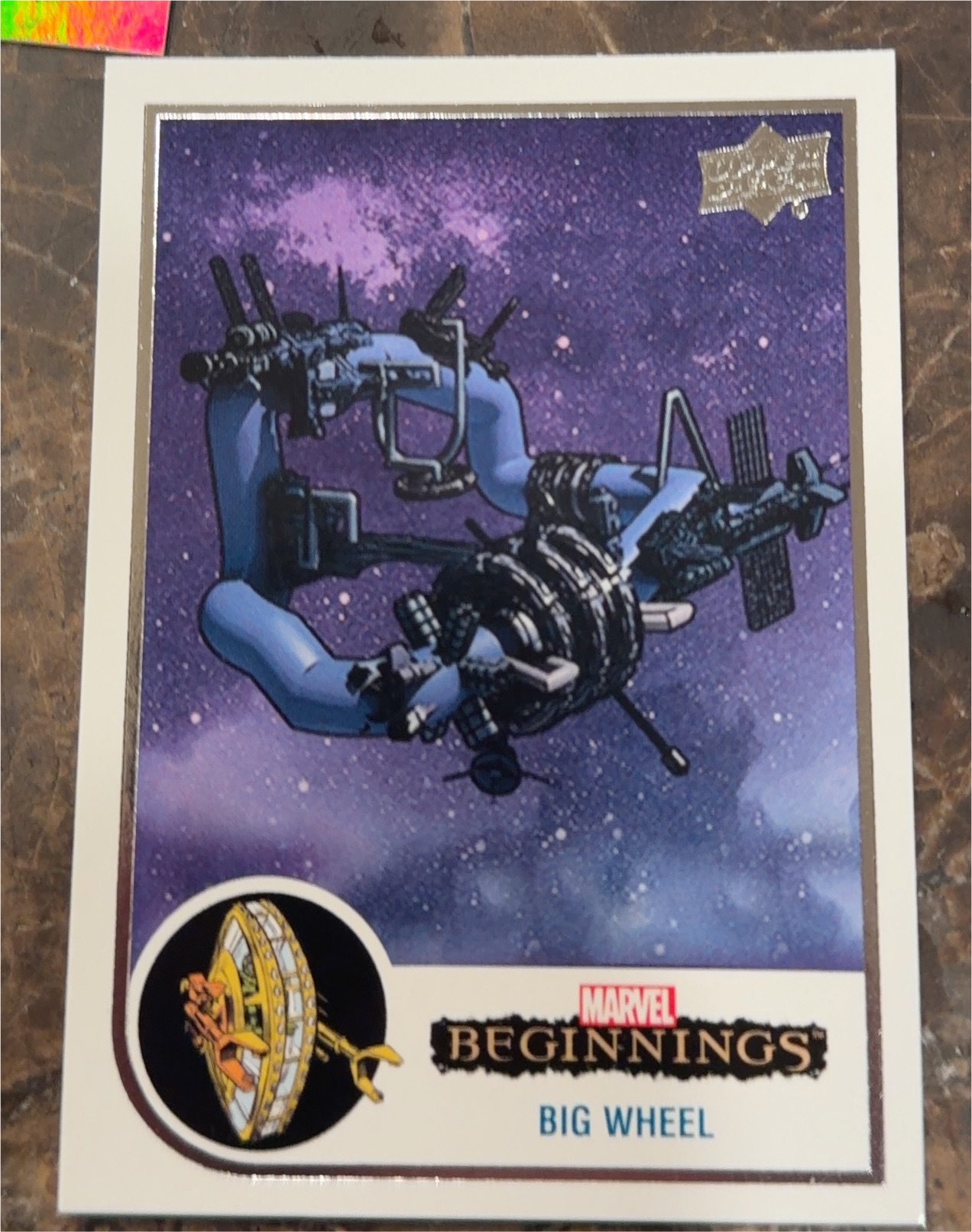 2011 Upper Deck Marvel Beginnings Big Wheel — front