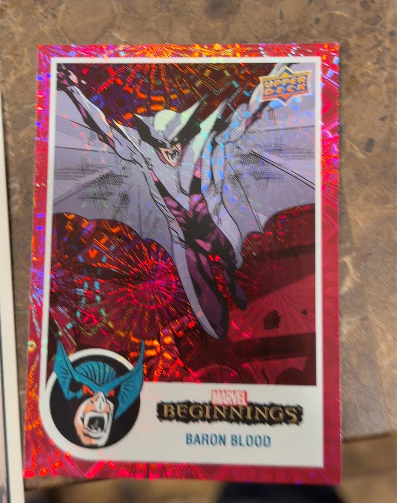 2022 Upper Deck Marvel Beginnings Baron Blood — front