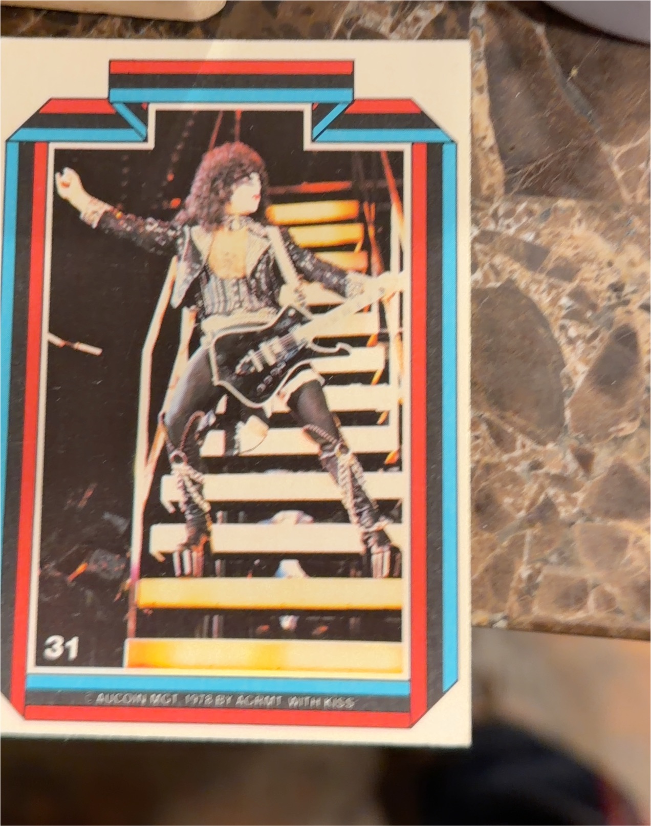 1988 Rock Cards #31 Lita Ford — front