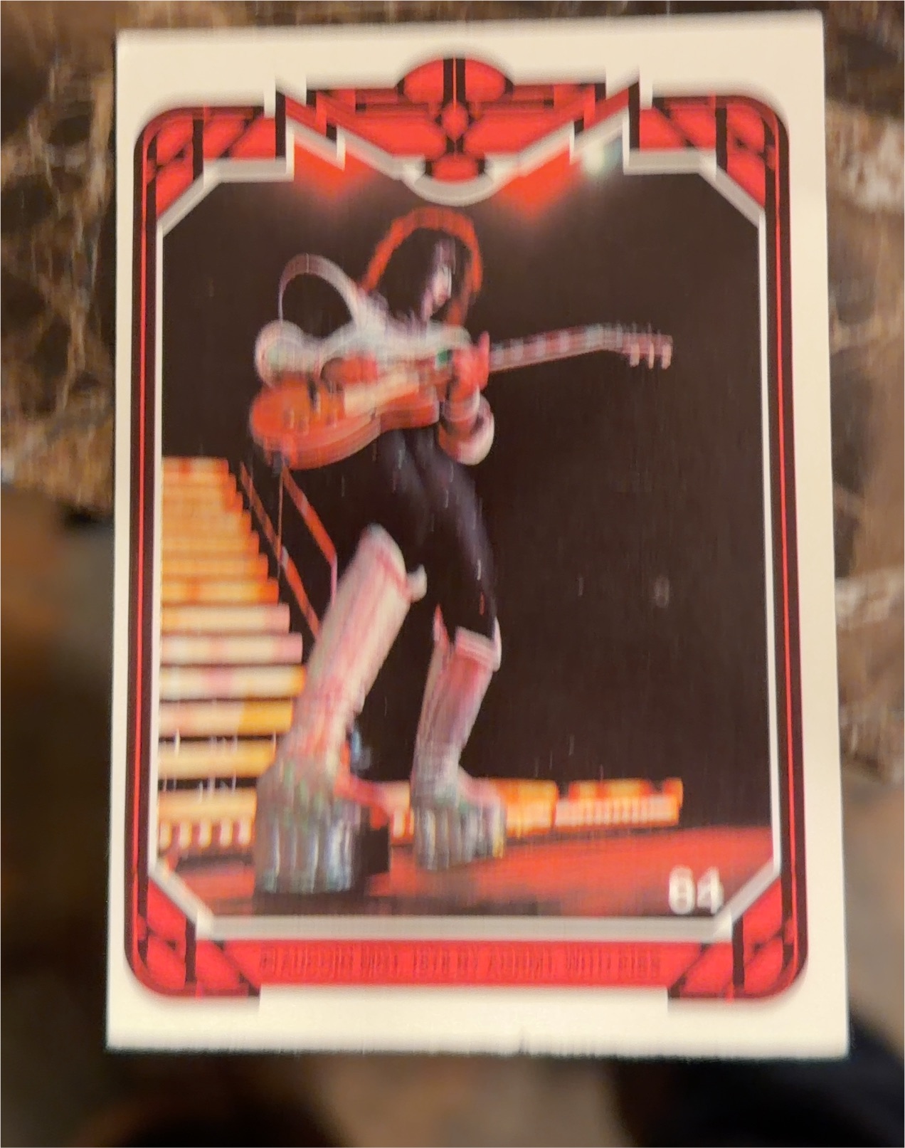 1991 Eclipse Guitar Heroes #84 Steve Vai — front
