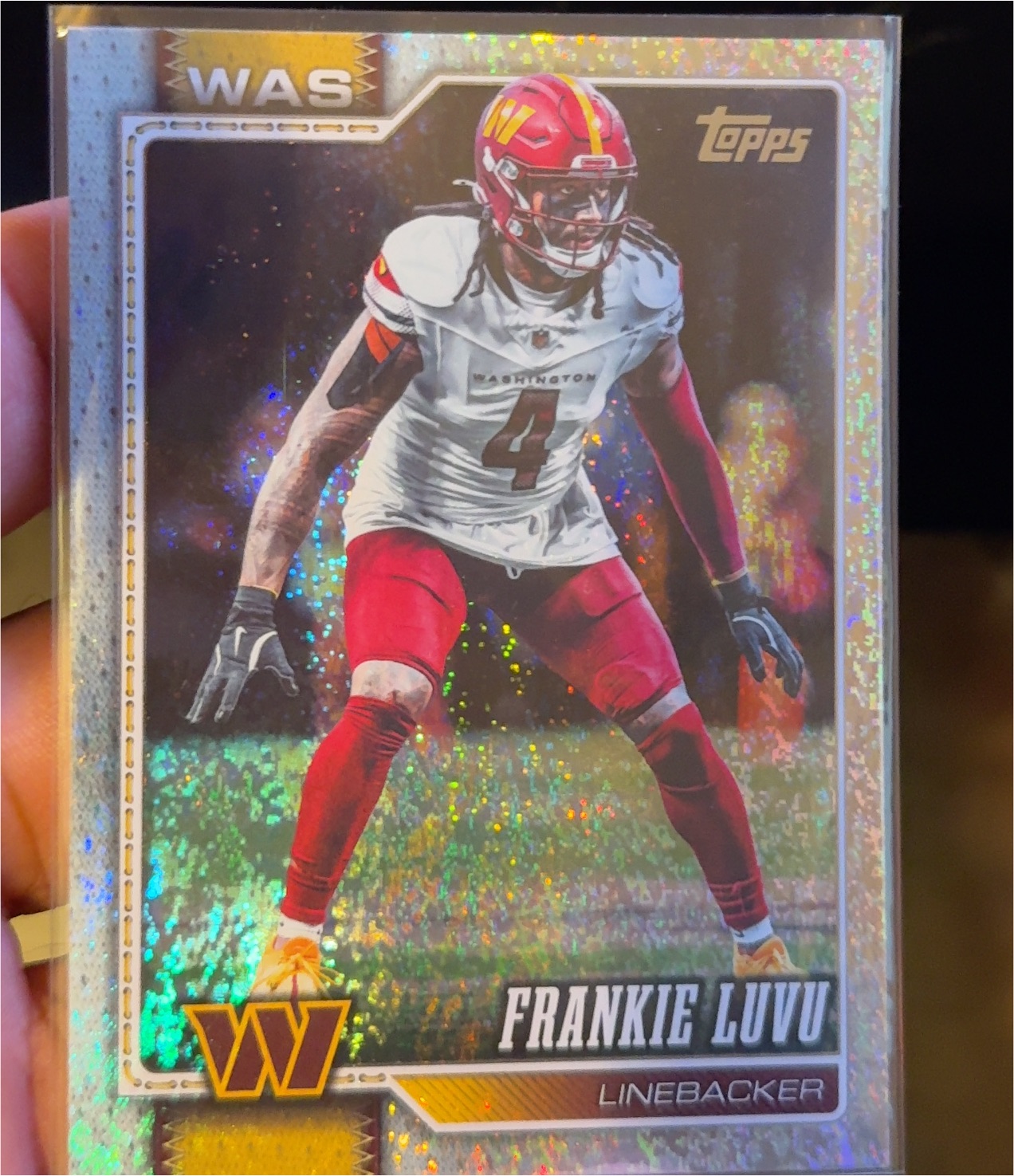 2024 Topps Football #274 Frankie Luvu — front