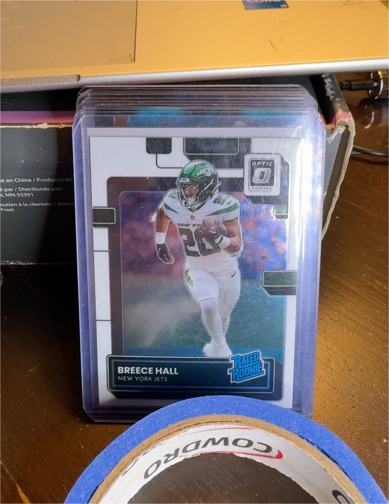 2022 Panini Donruss Optic #207 Breece Hall — front