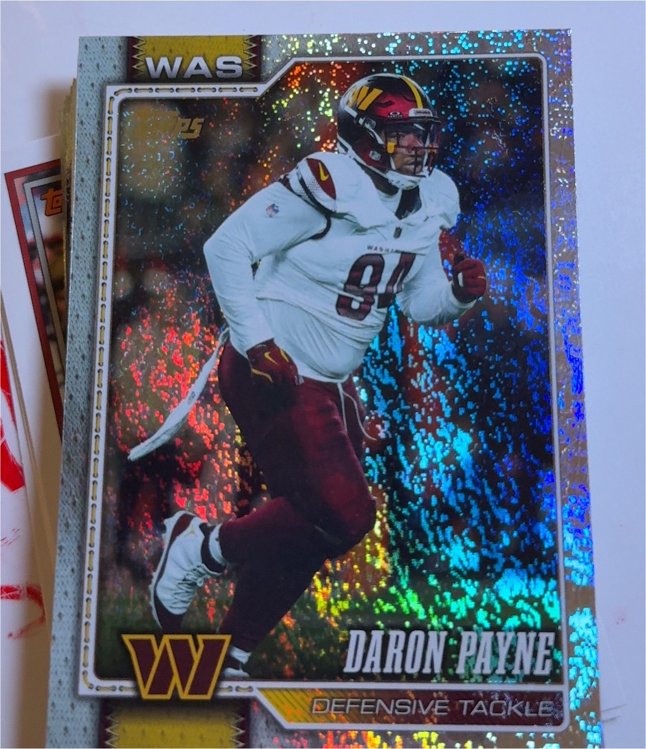 2022 Panini Absolute Daron Payne — front
