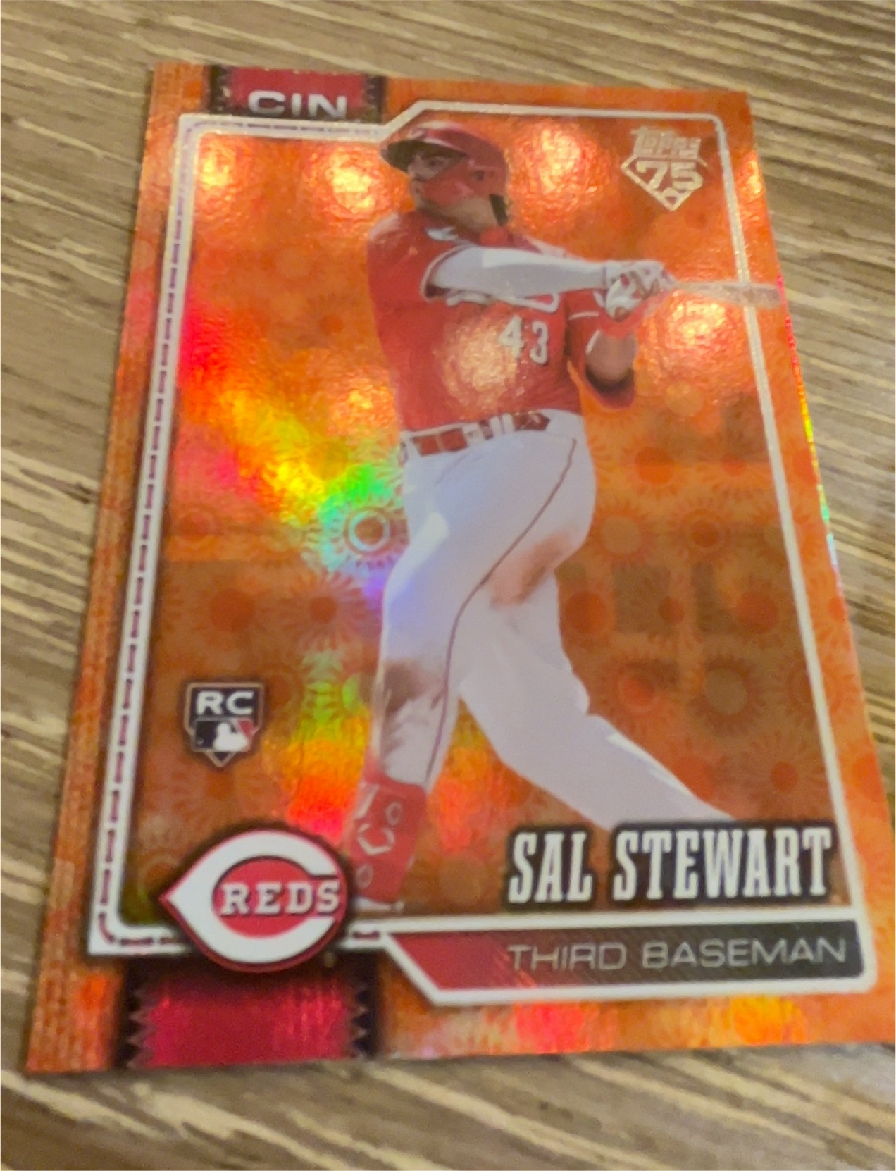 2024 Topps Cosmic Chrome Sal Stewart — front