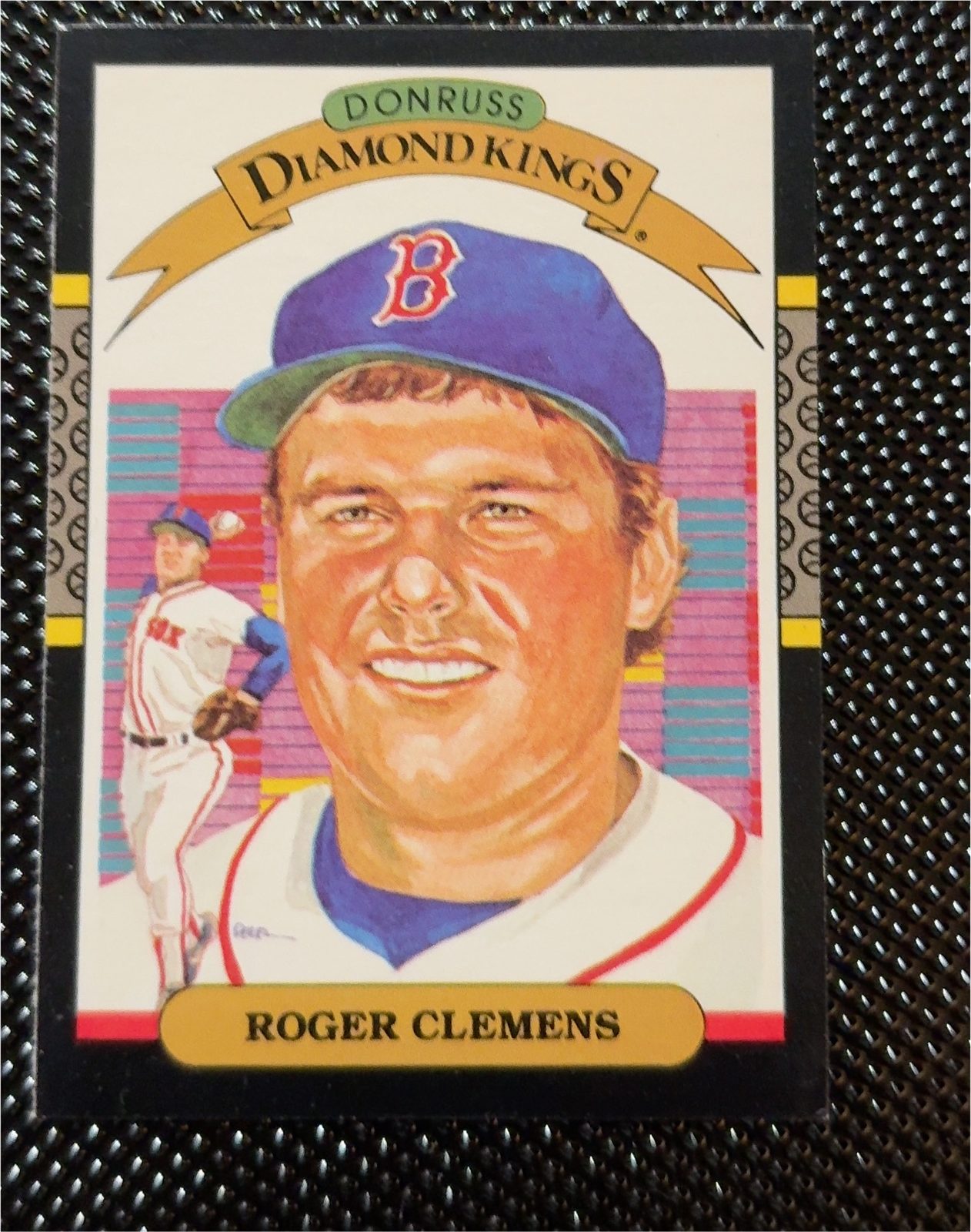1988 Donruss Diamond Kings #20 Roger Clemens — front