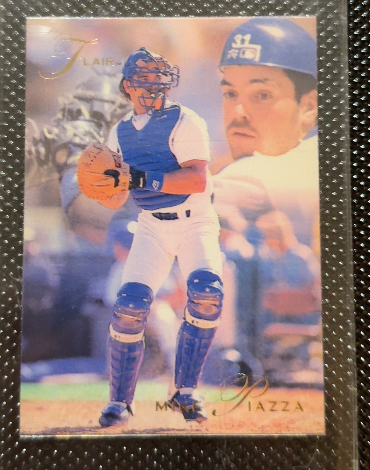 1993 Fleer Flair #14 Mike Piazza — front