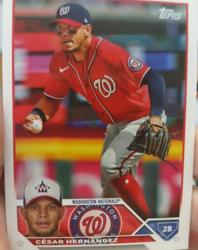 2022 Topps Cesar Hernandez — front