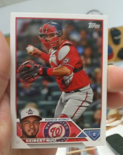 2022 Topps #537 Keibert Ruiz — front