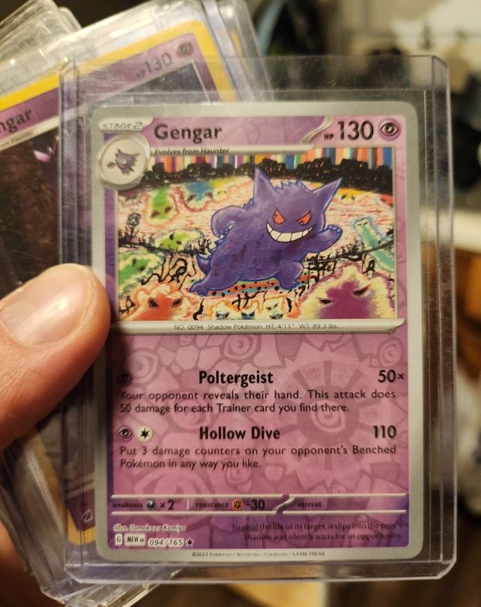 2023 Pokémon 151 #094 Gengar — front