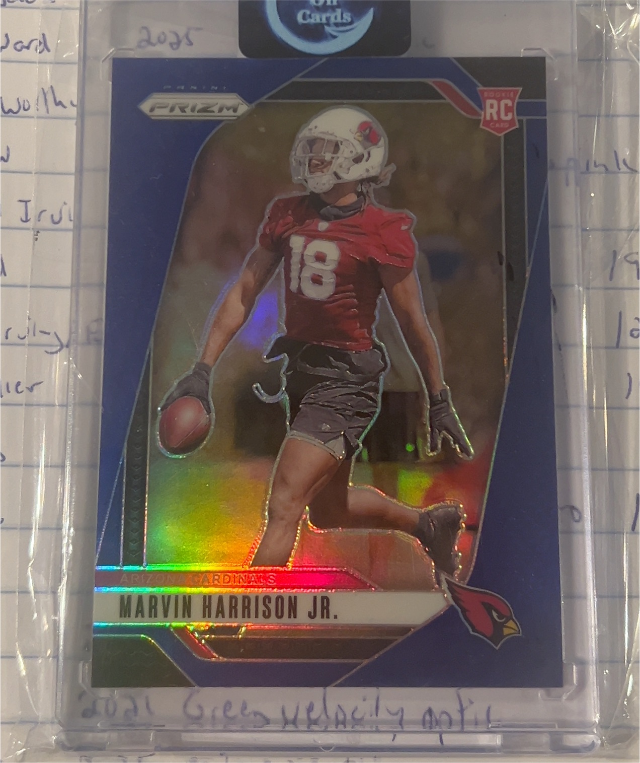 2024 Panini Prizm #339 Marvin Harrison Jr. — front