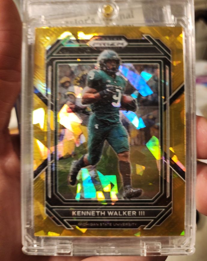 2022 Panini Mosaic Draft Picks Kenneth Walker III — front