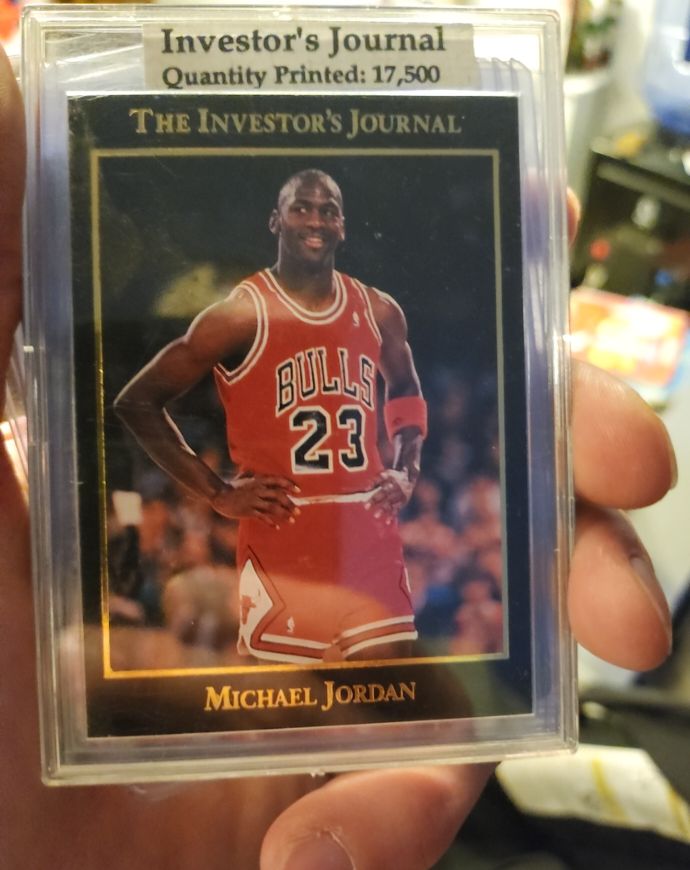 1991 The Investor's Journal Michael Jordan — front