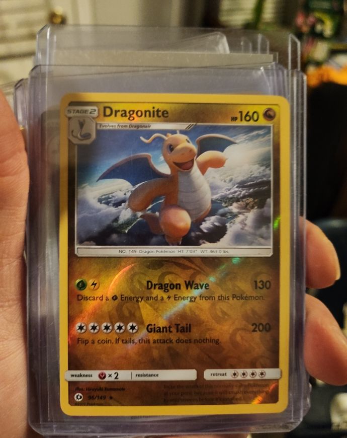 2003 Pokémon EX Dragon #90 Dragonite ex — front