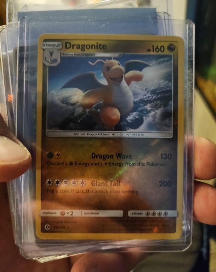 2006 Pokémon EX Dragon Frontiers #90 Dragonite ex — front