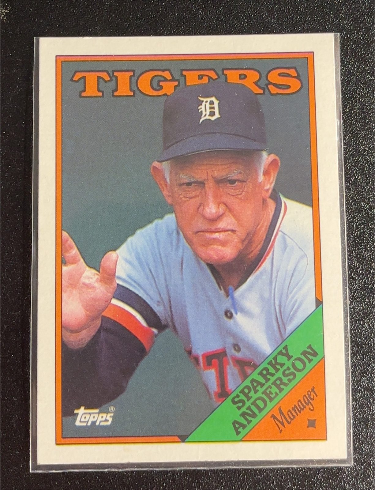 1983 Topps #341 Sparky Anderson — front