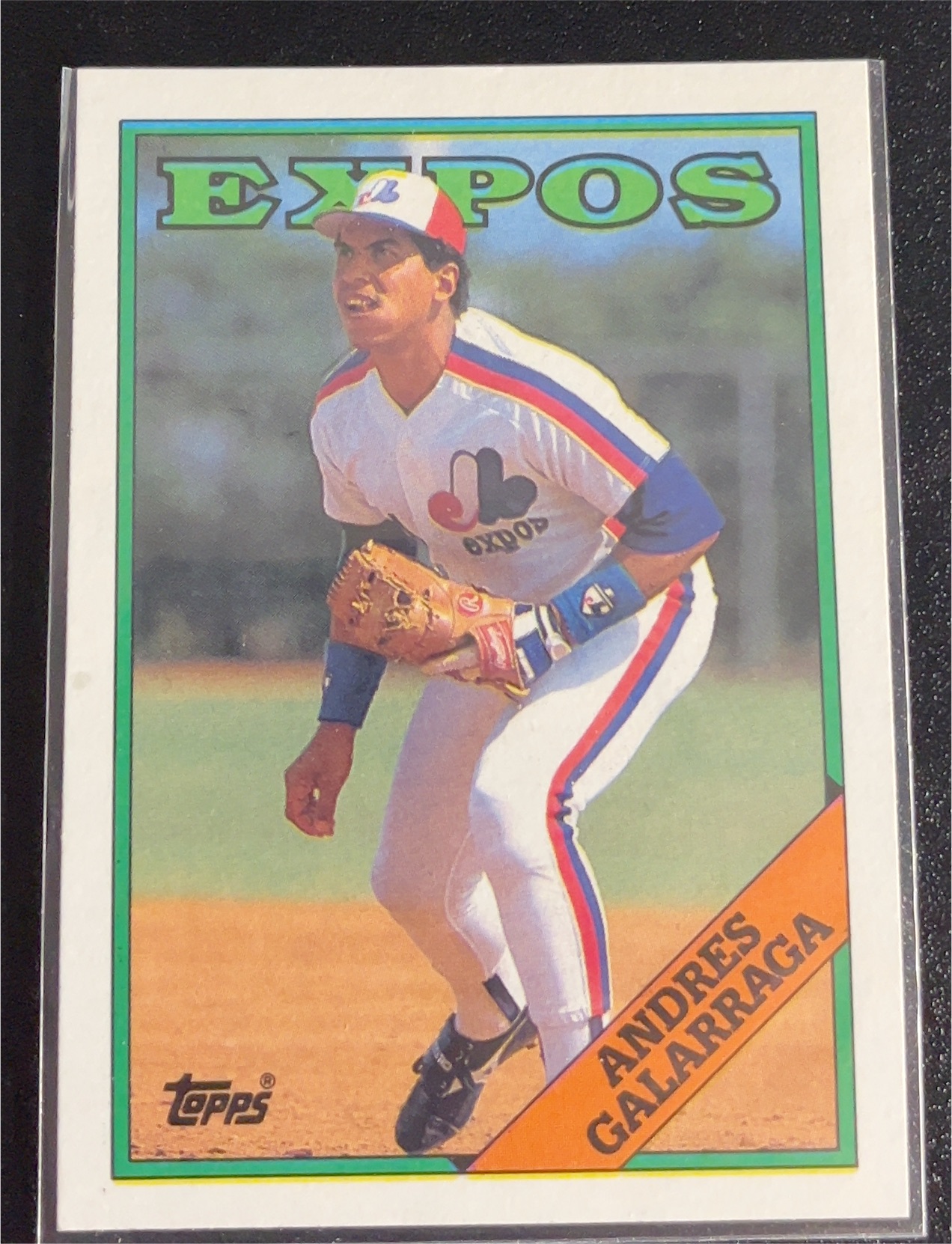 1987 Topps Big #44 Andres Galarraga — front