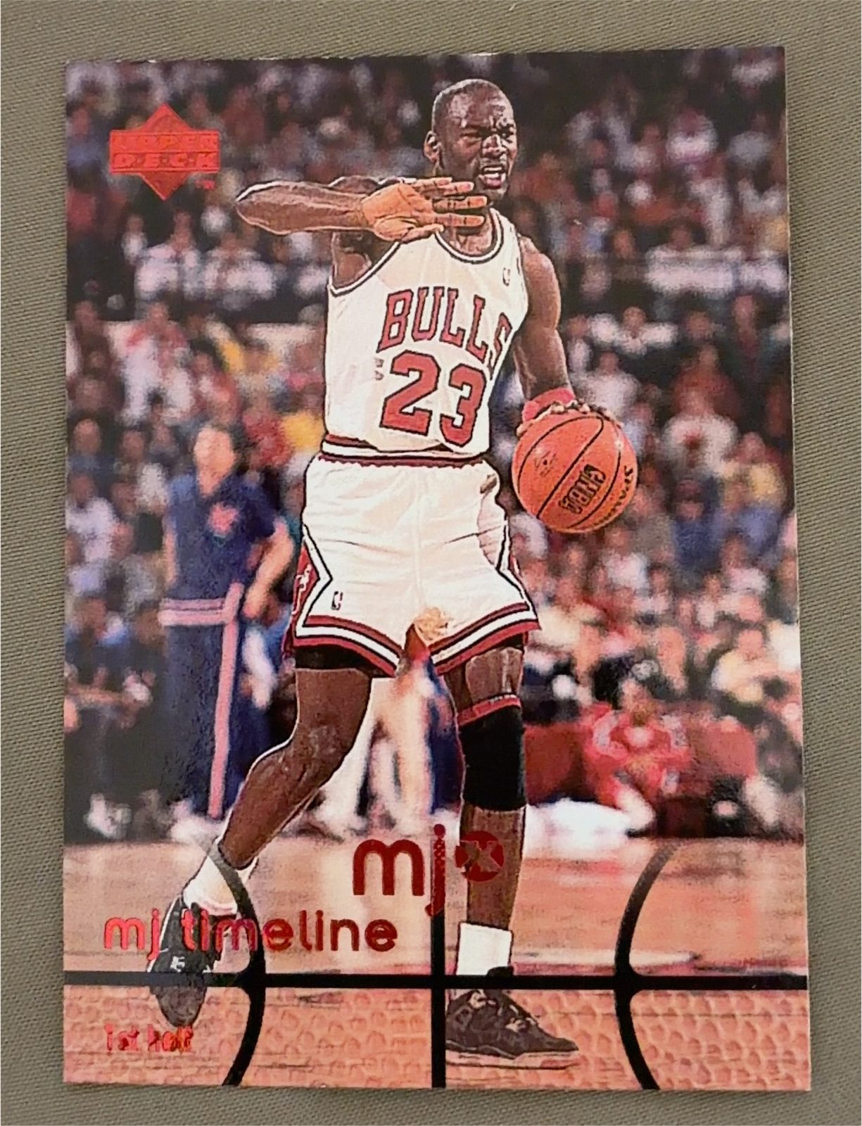 1996 Upper Deck MJ Online Michael Jordan — front