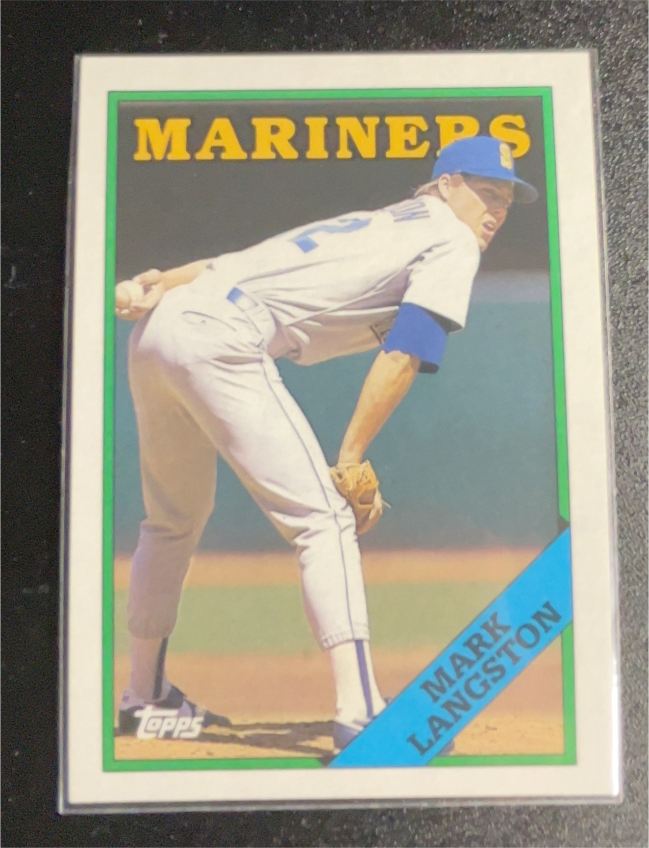 1987 Topps Big #40 Mark Langston — front
