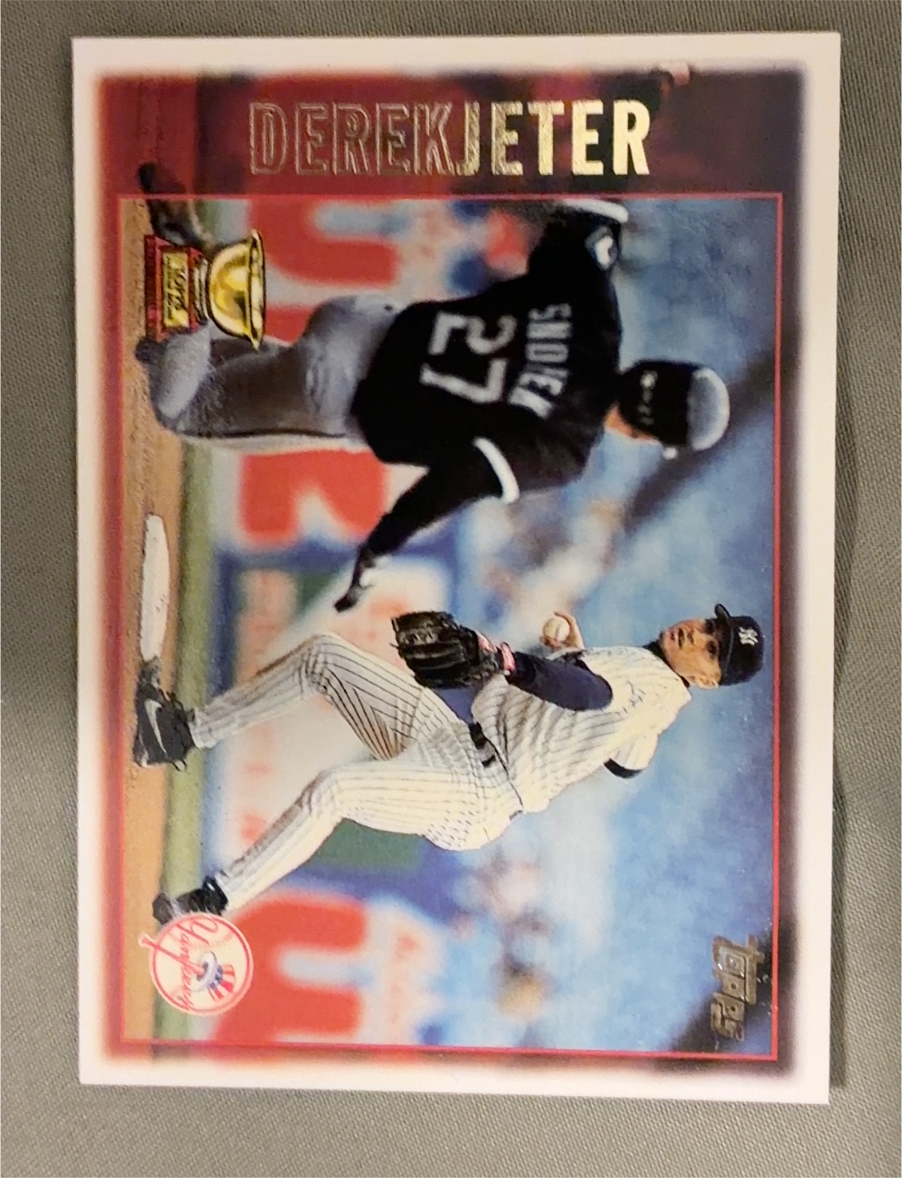 1998 Topps #75 Derek Jeter — front