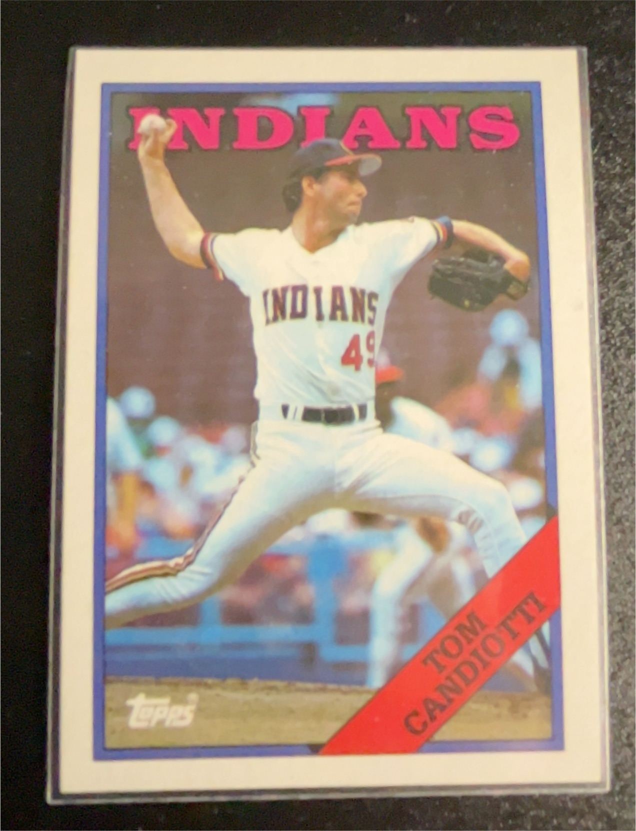 1984 Topps Tom Candiotti — front