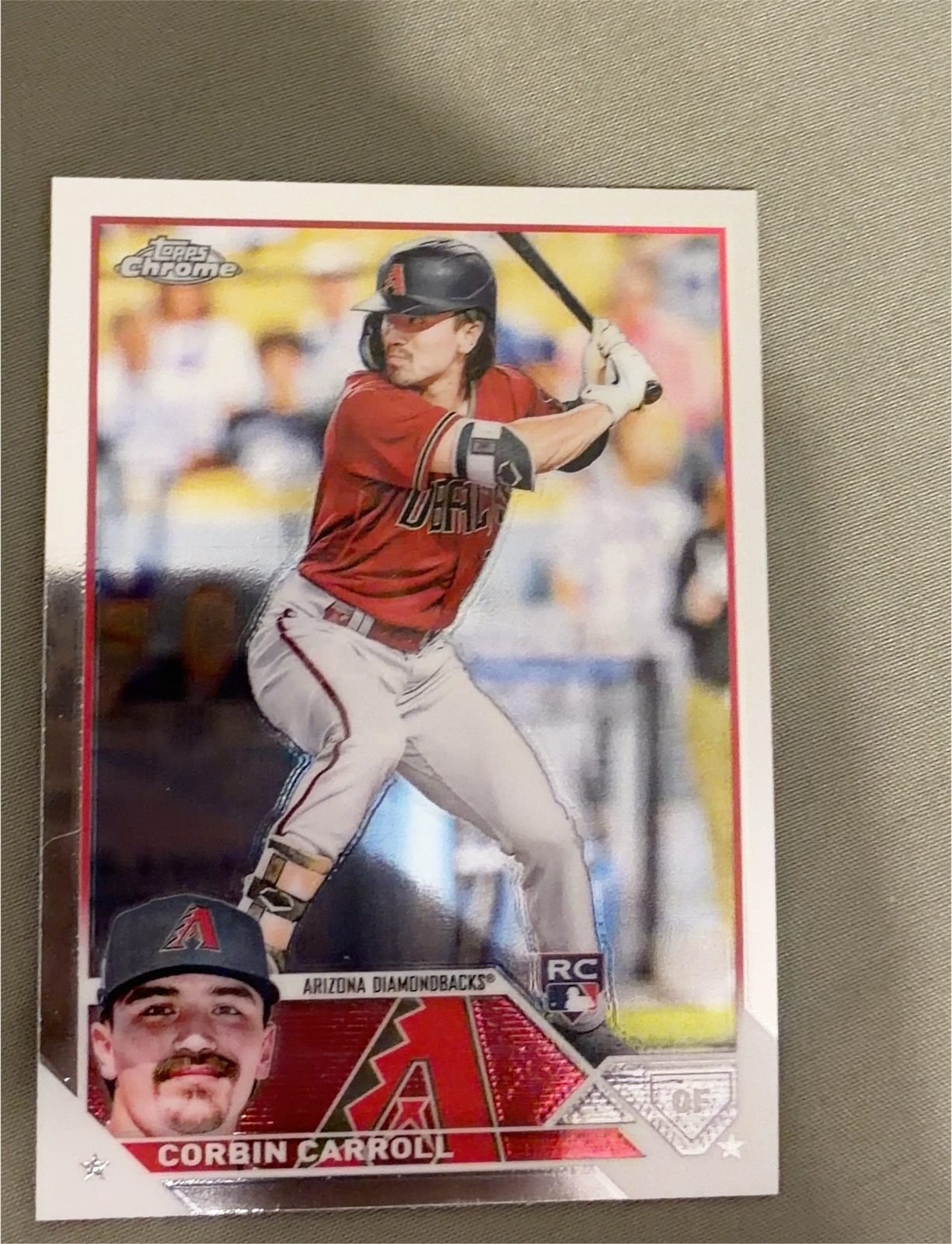2023 Topps Chrome #150 Corbin Carroll — front