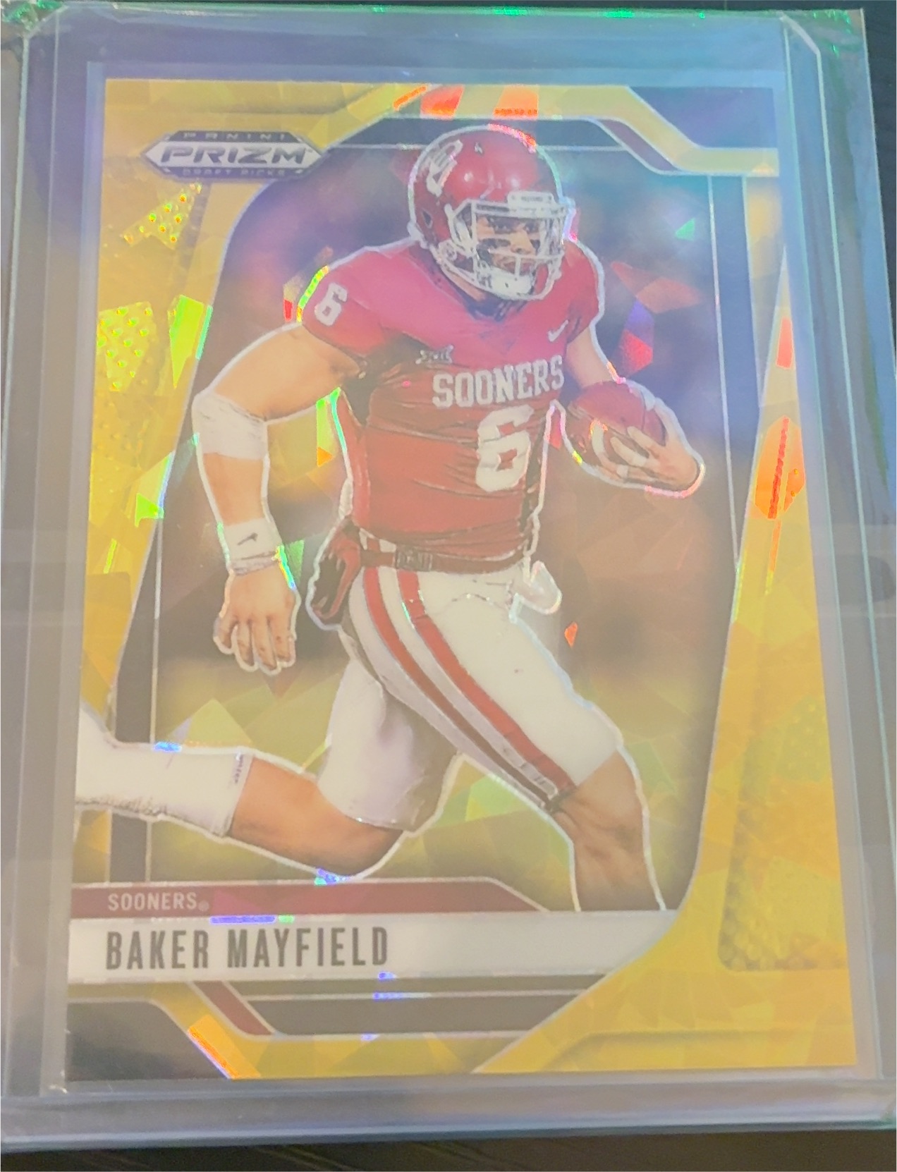 2018 Panini Prizm Draft Picks #101 Baker Mayfield — front