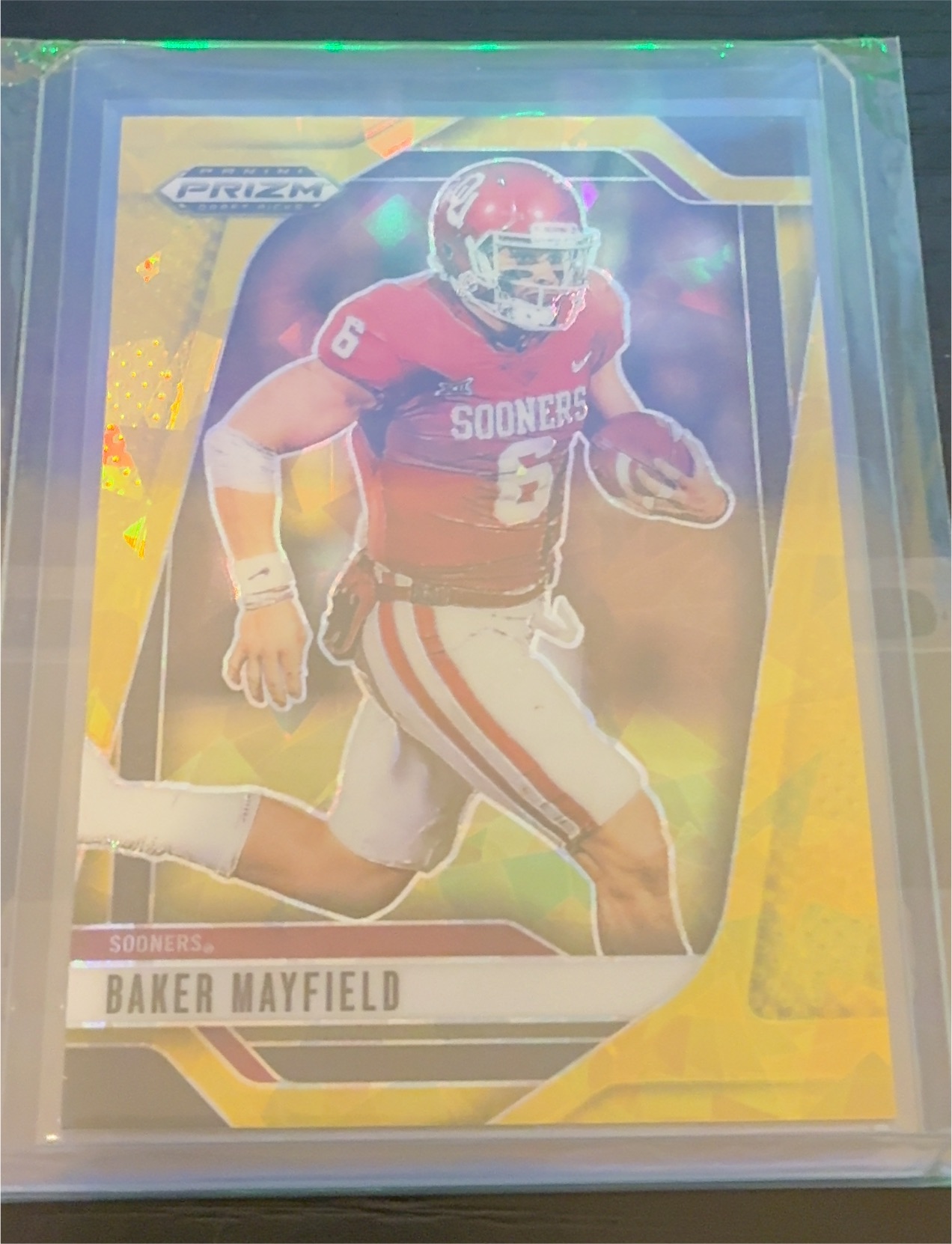 2018 Panini Prizm Draft Picks #1 Baker Mayfield — front