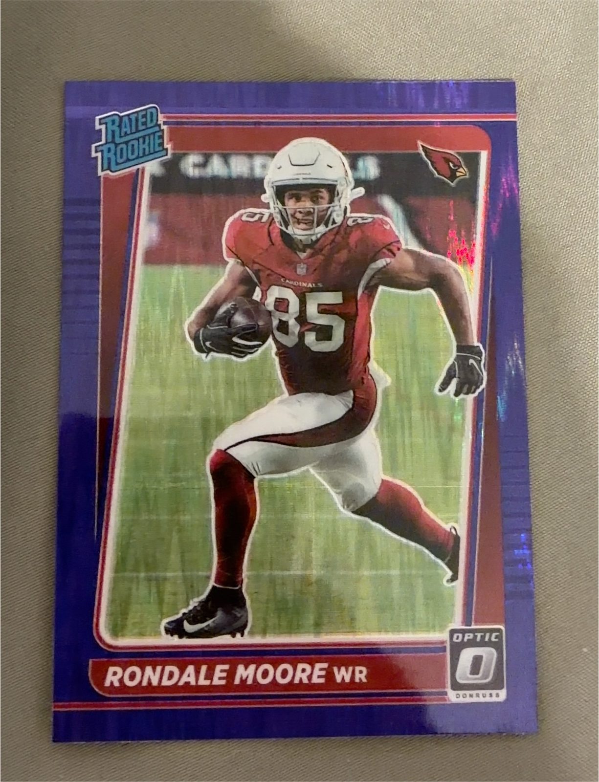 2021 Donruss Optic #214 Rondale Moore — front